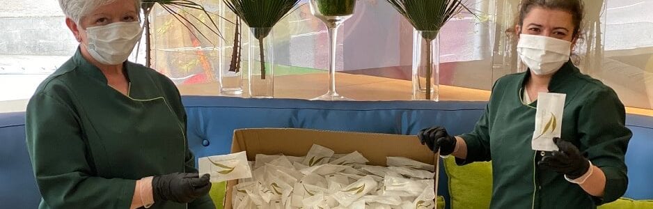 Los hoteles españoles, solidarios frente al Covid19